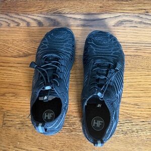 HF Women's Black Athletic Sneakers - Lightweight Comfort
